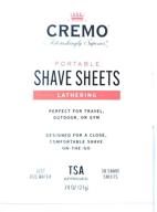 🪒 cremo shave sheets: convenient and hassle-free shaving solution logo