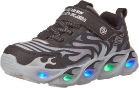 img 4 attached to Skechers Lights Little Boys' Lighted Sneaker Shoes