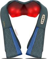 glatiola neck back massager: shiatsu shoulder & back pain relief with heat logo