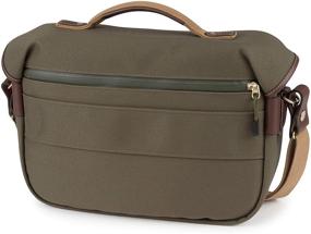 img 3 attached to 📷 Billingham 505148-54 Hadley Pro 2020 Camera Bag, Sage Fibrenyte with Chocolate Leather Trim