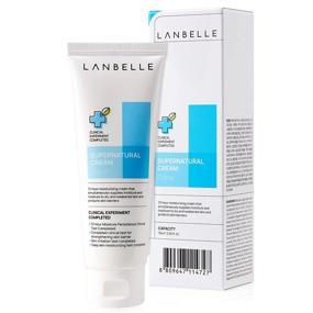 img 4 attached to 🌱 Lanbelle Supernatural Cream - 2.53 Fl Oz Vegan Certified for Dry Skin - 72-Hour Moisturizing & Skin-Barrier