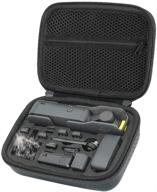 переносной чехол для dji osmo pocket 2 - маленькая водонепроницаемая сумка для аксессуаров osmo pocket 2 - защитный чехол для путешествий - подходит для защитного чехла osmo pocket 2 (только чехол) логотип