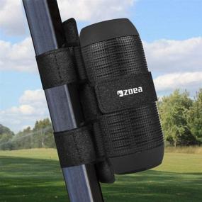 img 4 attached to 🏌️ Зажим для коляски для гольфа ZOEA с Bluetooth-динамиком - Регулируемый ремень для крепления беспроводных Bluetooth-динамиков, подходит для большинства плашек - Идеальный подарок для гольфистов.