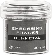 enhance your crafts with ranger gunmetal metallic embossing powder: tips and techniques logo