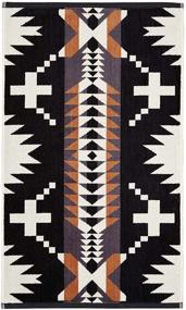 img 2 attached to Pendleton Spider Cotton Towel Black