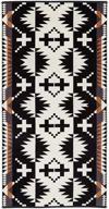 pendleton spider cotton towel black logo