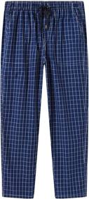 img 2 attached to 👖 MoFiz Bottoms - Classic Nightwear for Men: Lightweight Clothing for Sleep & Lounge