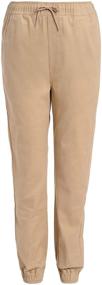 img 4 attached to Nautica School Uniform Jogger: Stylish & Comfortable Medium Boys' Clothing Pants