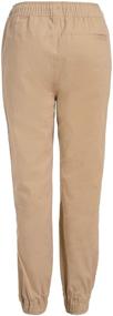 img 3 attached to Nautica School Uniform Jogger: Stylish & Comfortable Medium Boys' Clothing Pants