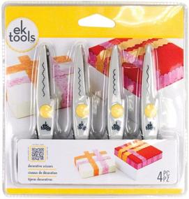 img 2 attached to ✂️ Enhanced EK Tools 4-Pack of decorative scissors