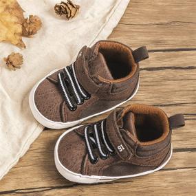 img 2 attached to Quality Infant Sneakers for Newborn Boys: Mybbay Toddler Shoes and Sneakers