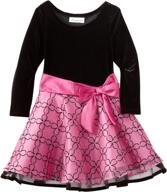 glitter girls' clothing: bonnie jean stretch organza skirts & skorts logo