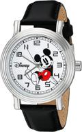 disney womens w002397 mickey stainless logo