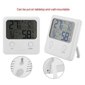 img 1 attached to Fdit Thermometer Electronic Hygrometer Temperature