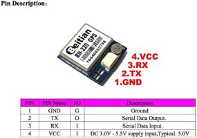 img 1 attached to 🌐 BN-220 Дуальный GPS-модуль Glonass: Точная навигация с антенной для Arduino Raspberry Pi Pixhawk F3 CC3D Betaflight F4 Flight Control Geekstory