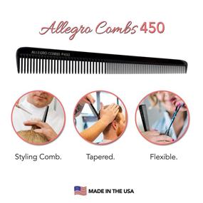 img 1 attached to Allegro Combs Cutting Stylist Tapered