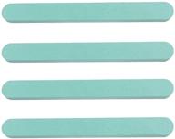🔳 annalala double-sided rectangle plastic silver polishing stick - long cleaning buffing bars for jewelry (pack of 4) logo