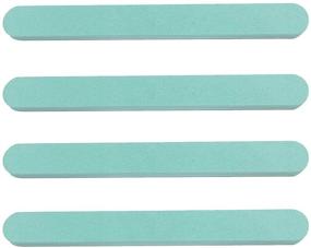 img 4 attached to 🔳 ANNALALA Double-Sided Rectangle Plastic Silver Polishing Stick - Long Cleaning Buffing Bars for Jewelry (Pack of 4)