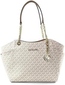 img 1 attached to Michael Kors Jet Travel Tote Women's Handbags & Wallets and Totes