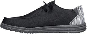 img 2 attached to 👞 Grey Slip-On Skechers Melson Chad Men's Shoes