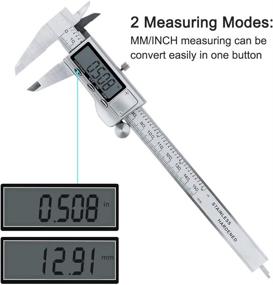 img 3 attached to Allnice Caliper Measuring Tool Electronic Micrometer Conversion