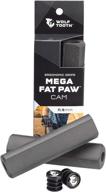 🚵 silicone mountain bike grips: wolf tooth mega fat paw cam logo