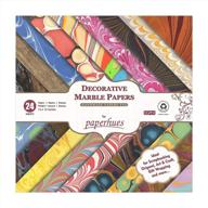 paperhues marbled papers collection sheets logo