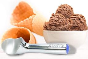 img 4 attached to 🍦 Zeroll 1012 Original Ice Cream Scoop: Convenient Heat Conductive Handle, 24 Scoops per Gallon, Made in USA - 3-Ounce Silver Design