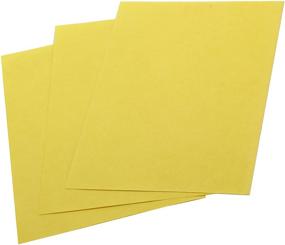 img 2 attached to 🎨 Premium Graphite Transfer Paper, 20 Yellow Sheets - Wax Free - Erasable - Smudge-Free - Ideal for Drawing, Tracing, and Artistic Creations - Top-Quality Arts and Crafts Supplies by MyArtscape