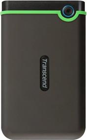 img 4 attached to Shock-Resistant Transcend StoreJet 25M3 USB 3.1 Slim Portable Hard Drive with 500GB Capacity