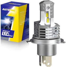 img 4 attached to 🏍️ Upgrade your Motorbike Lighting with AUTOONE H4 9003 LED Bulb – 6000LM, Error-Free, Cool White 6000K – Pack of 1