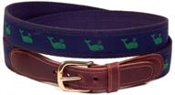 🐋 green whale belt by preston leather: boost your style with this find! logo