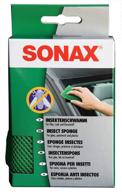 sonax (427141) insect sponge: optimal solution for removing pesky bugs logo
