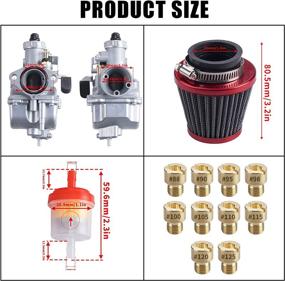 img 1 attached to ORAEVY Carburetor Performance Mainfold Predator Motorcycle & Powersports