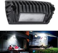 🚛 enhance your rv's exterior with suparee led porch utility light - black 12v 750 lumen lighting fixture kit replacement for rvs, trailers, and campers logo