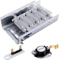 🔥 high-quality 279838 dryer heating element kit - compatible with whirlpool, kenmore, maytag, and more logo