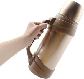 img 1 attached to Large Coffee Flask Travel Insulated