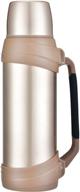 large coffee flask travel insulated logo