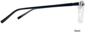 img 1 attached to 👓 ProEyes Leo Blue Light Blocking Glasses with Progressive Multifocal Readers, Anti-Reflective Resin Lens, 0 Power on Top Lens (Black, 2.25 x)