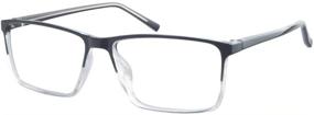 img 4 attached to 👓 ProEyes Leo Blue Light Blocking Glasses with Progressive Multifocal Readers, Anti-Reflective Resin Lens, 0 Power on Top Lens (Black, 2.25 x)