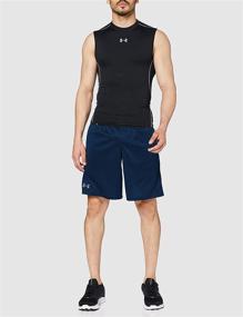 img 1 attached to Enhanced Performance Tech Mesh Shorts for Men by Under Armour