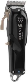 img 4 attached to 🔌 Wahl Professional 5 Star Series Cordless Senior Clipper - Adjustable Blade, Lithium Ion Battery (70 min Run Time) - Ideal for Professional Barbers and Stylists of Model 8504-400