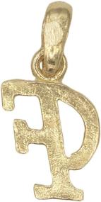 img 3 attached to 💍 Alphabet Initial Pendant Jewelry for Women: Stylish and Versatile Pendants and Coins