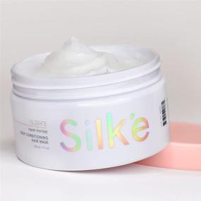 img 4 attached to 🌺 Indulge with Silk'e Repair Therapy: Deep Conditioning Hair Mask for Luxuriously Silky Tresses