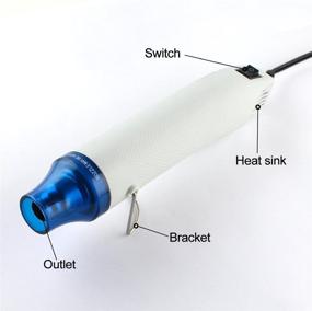 img 1 attached to 🔥 Efficient Portable Handheld Shrink Tubing Drying Device