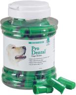 prodental finger brushes: efficient pet teeth cleaning, 50-pack logo