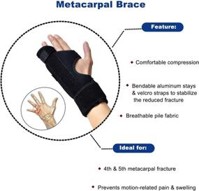 img 3 attached to 🛡️ U S Solid Metacarpal Stabilizing Injuries: Enhance Recovery and Prevent Further Damage