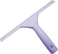 🧼 ettore squeegee shower sqeegee, purple: sparkling clean and stylish! logo