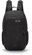 🧳 black venturesafe luggage by pacsafe логотип