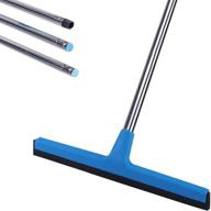 🧹 anlizy 51" extendable floor squeegee: effortlessly clean concrete floors, garages, decks, showers, and windows logo